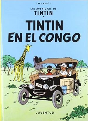 ‘Tintín en la biblioteca’