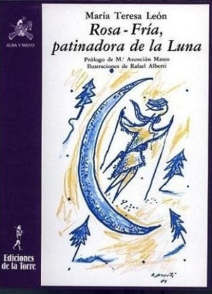 Rosa-fría, patinadora de la luna