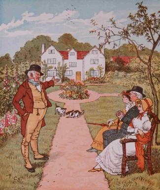 Kate Greenaway, Walter Crane, Randolph Caldecott