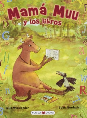 Mamá Muu y el tobogán y Mamá Muu y los libros