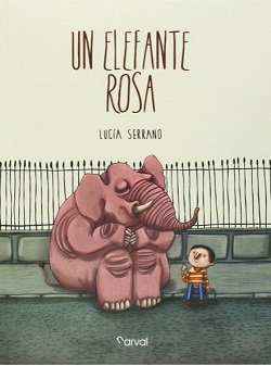 Un elefante rosa